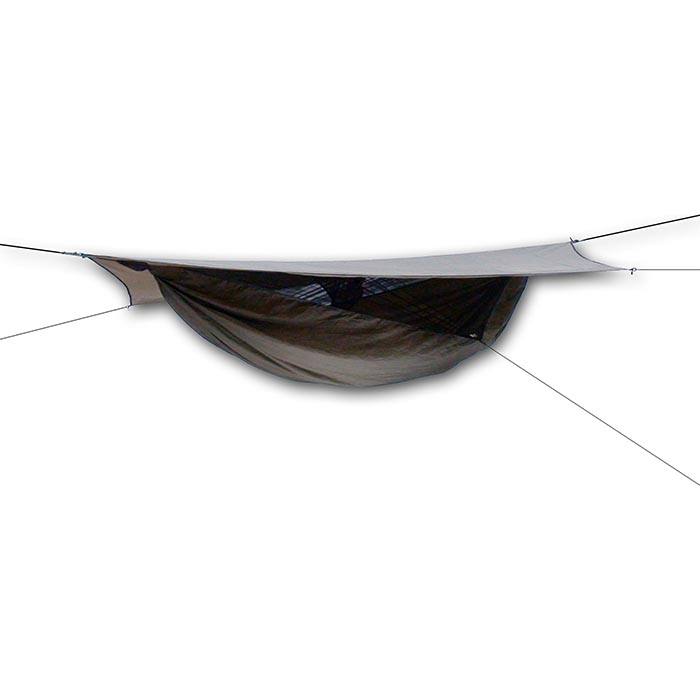 Hennessy Hammock Explorer Deluxe Classic Camping Hammock Coyote Brown, 6 ft M37