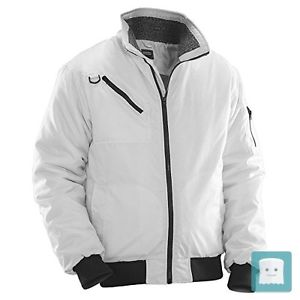 JOBMAN 135739 – 1000 – 3 TAGLIA XS GIACCA DA PILOTA – BIANCO