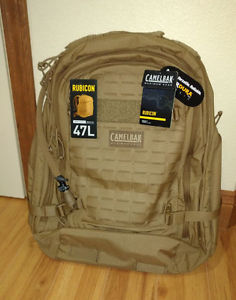 New Camelbak Adult Rubicon Mil Spec Antidote Hydration Backpack, Coyote