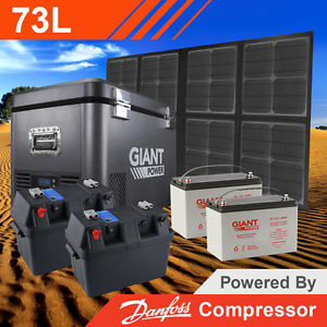 Giant Power 73L Complete Foldable Solar Mat Fridge Kit