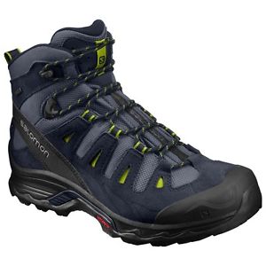 Salomon Herren Wander Schuhe, Wanderschuhe QUEST PRIME GTX in blau, Gr: 45 1/3