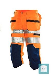 JOBMAN PIRATA HOSE WARN PROTEZIONE, 1 PEZZI, D096, ARANCIONE/BLU MARINO, D096...