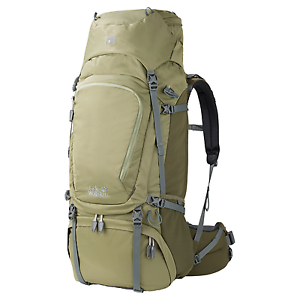 Jack Wolfskin Hommes Trekking Sac À Dos De Randonnée Denali 65 Homme kaki