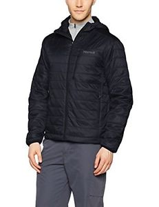 Tg Medium| Marmot Calen Giacca con cappuccio, Uomo, Calen Hoody,, Black, M