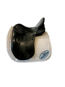 Used Schleese Victory Dressage Saddle - Size: 18" - Black