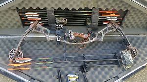 Hoyt Trykon Compound Bow Accessories Arrows SKB Case Loaded 75th Anniversary