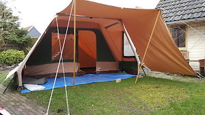 Dutch Canvas Tent: Vijbuiter Sperwer 6 with extra's