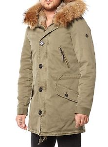 NUOVO BIONDO N 8 GIACCA UOMO ESKIMO GIACCA INVERNALE PZ. MORITZ 515 VERDE UOMO