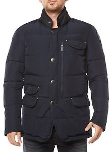 NUOVO GIACCA PONTICELLO PARA GIACCA UOMO BLU SCURO BLU SCURO UOMO
