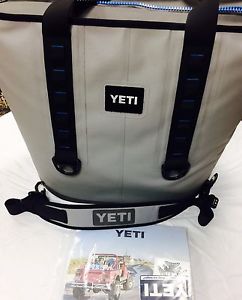 *NEW* YETI HOPPER 40 Cooler Fog Gray/Tahoe Blue