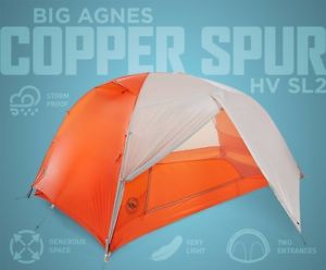 Big Agnes Copper Spur HV UL2 Tent w/ footprint