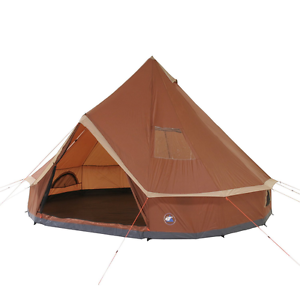 10T Mojave 400 - 8-person pyramid round tent with sewn in ground sheet, WS=5000