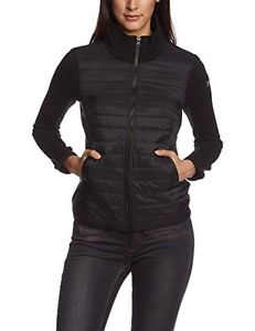 Tg 38/40| super natural, Felpa Donna Combustion Cloud Max, Nero (Caviar), 38/40