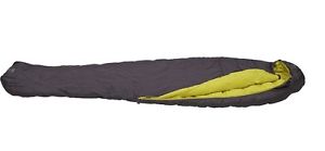 Terra Nova Elite 350 Lightweight Down Sleeping Bag - Charcoal/Lime