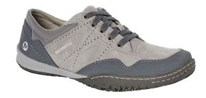 NEW MERRELL ALBANY LACE WOMENS SHOE LOW CUT CASUAL TRAVEL WILD DOVE SIZE US 10