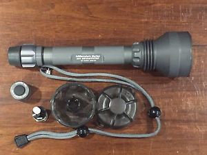 SureFire Model M4 Millennium Devastator Flashlight With SW02 Tailcap Plus Extras