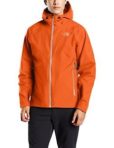 The North Face, Giacca con cappuccio Uomo Stratos, Arancione (Acrylic Orange), X