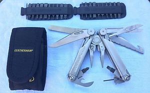 Leatherman Wave Modified Multitool Rebar Pliers S30V Blade Scissors Cutting Hook