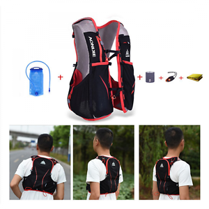 AONIJIE 5L Waterproof Nylon Running Backpack Marathon Cycling Bags Running Vest