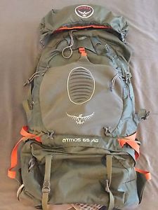 Osprey Atmos 65 AG, Size Medium, Gray