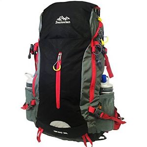 Senterlan Hiking Pack, Red/Black, 50 L