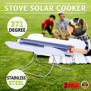 Mini Portable Solar BBQ Cooker Stove Oven Set Outdoor Camping Hiking Camp New