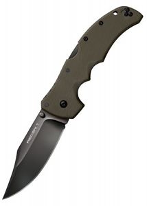 Cold Steel Taschenmesser Recon 1 Clip Point, Sonderedition, Olivgrün