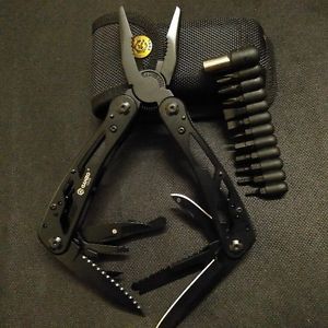 Multi Tool Kit 21 in 1 Pliers Hand Tools Multifunctional Folding Plier With Box