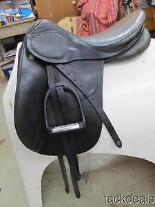 Stubben Scandica DL Dressage Saddle & Fittings 17 1/2" Used