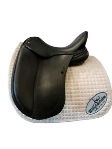 Used Schleese HK (Heike Kemmer) Dressage Saddle - Size: 17'' - Black