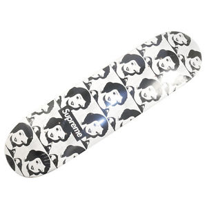 SUPREME 11 AW Snow White Logo Decks Skateboard deck WHITE