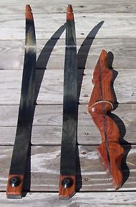 Babinga/Grey Coreflex Customized Wood Takedown Traditional Recurve Bow