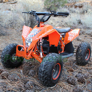 E-Madix Kids Electric ATV Quad 4 Wheeler 36v 1000w Battery Hydraulic Disc Break