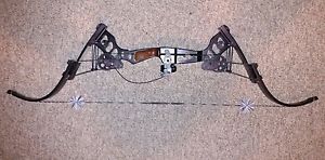 ONEIDA BLACK EAGLE COMPOUND BOW MEDIUM DRAW 25/45 LB LIMBS **NEW CABLES/STRING**
