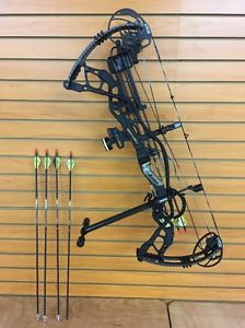 2016 Hoyt Black Carbon Defiant Turbo R/H 60-70lbs 28-30" DL Lots Of Extras!!!