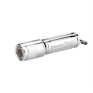 Olight i3E EOS 120 lumens PHILIPS LUXEON TX LED Keychain AAA Flashlight Silver