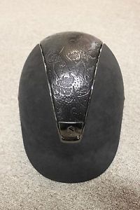 NEW CUSTOM Samshield Premium Helmet w/Flower Leather - 7 1/8 Medium Shell