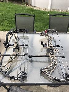 hoyt Pro Defiant 34 Buckskin Rh 27-29" 55-65 New Condition