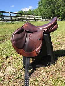 18" Stubben Zaria Optimum Monoflap Saddle 30cm / Medium tree Biomex seat