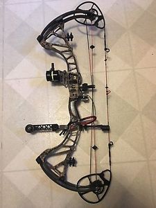 Bowtech RPM 360 70 lb. RH Compound Bow With New Axt Recon Rest Halon Elite Pse