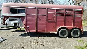 2 horse trailer