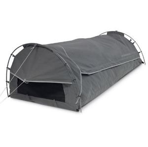 NEW COMPANION RHINO BUSHRANGER 320 KING SINGLE SIZE SWAG TENT CAMPING CHARCOAL