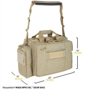 Maxpedition MPB Multi-Purpose Bag 0601 With Removable Shoulder Strap - Khaki