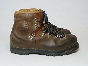 Vintage Kasinger Leather Mountaineering Hiking Trail Stomper Boots Mens 9 US