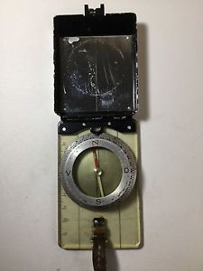 Silva Compass WW ll Swedish Metal Nearsight Liquid- damped Faceplate with Case