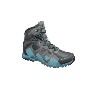 Mammut Damen Schuhe Comfort High GTX Surround Women Grau Wanderschuhe Gr. 39 1/3