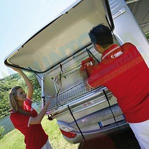 Porte-bagages arrière Fiamma UltraBox pour Carry-Bike Camper Caravan Accessoires