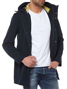 NUOVO BOMBOOGIE GIACCA PARKA UOMO CM4 040 T AC5 BLU SCURO BLU SCURO UOMO