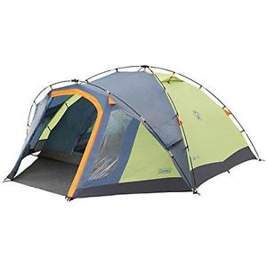Coleman Drake 4 Person Fast Pitching Tent Lightweight Dome Mosquito Net Camping