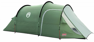 Coleman Coastline 3 Plus Tent Three Person Tunnel Structure Spacious Sleeping